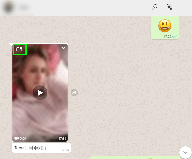 Cómo ver vídeos mientras chateas en WhatsApp Web